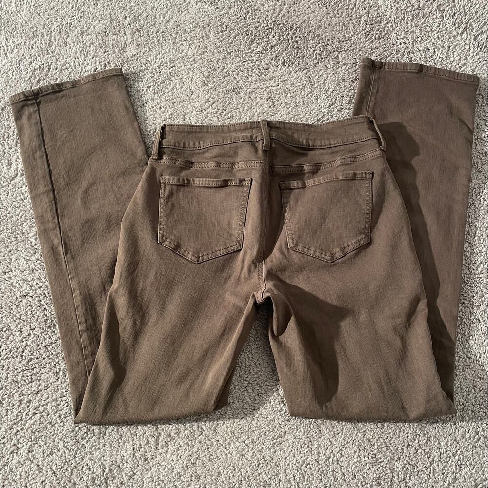 NYDJ Marilyn Straight leg Brown jeans size 2 Women’s Casual Fall Winter